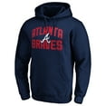 thumbnail image 2 of Men's Navy Atlanta Braves Father's Day #1 Dad Pullover Hoodie, 2 of 3