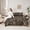Grey Brown, variant on Feelyou Botanical Plant Adult Twin Bedding Sets 7pcs, Rustic Tree Branches Comforter Set