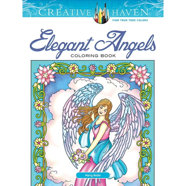 Download Creative Haven Elegant Angels Adult Coloring Book - Walmart.com - Walmart.com