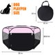 thumbnail image 5 of Corralito para Mascotas Día de la Mujer Perro Gato Portátil Cachorro Conejo Rosa M, 5 of 7