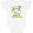 thumbnail image 3 of Inktastic I Love my Auntie to the Moon and Back Cute Sheep Boys or Girls Baby Bodysuit, 3 of 5