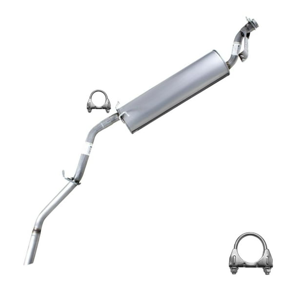 Stainless Steel Exhaust Muffler Fits 2002-2004 Nissan Xterra 3.3L - Direct Fit