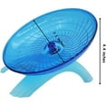 thumbnail image 2 of Sports Quiet Mouse Hedgehogs Squirrel Wheel Small Animal Hamster Accessories Exercise Roller Running Disc Toy Running Wheel Hamsters Wheel BLUE, 2 of 8