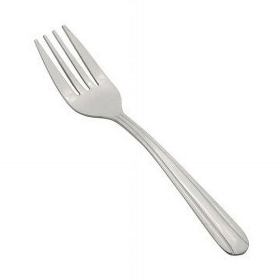 Winco 0014-06 12-Piece Dominion Heavy Weight Salad Fork Set, 18-0 Stainless Steel
