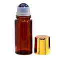 thumbnail image 2 of hgiogi Amber Roll On Bottles With Plastic Roller Balls 4oz, 2 of 4