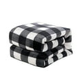 thumbnail image 4 of Wovilon Double Sided Fleece Plaid Blanket Printed Flannel Sofa Blanket Office Heavy Blanket Gift Blanket, 4 of 8