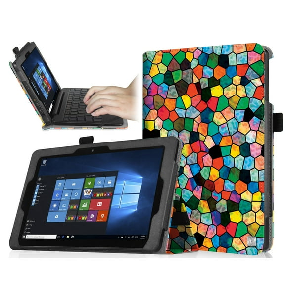 Fintie Premium PU Leather Folio Case Cover for 8.9" Nextbook Flexx 9 2-in-1 Window 10 Tablet (NXW9QC132), Mosaic