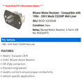 thumbnail image 2 of Blower Motor Resistor - Compatible with 1986 - 2001 Mack CS200P Mid-Liner 1987 1988 1989 1990 1991 1992 1993 1994 1995 1996 1997 1998 1999 2000, 2 of 2