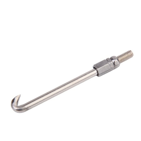 

Set of 24pcs Chrome Plated Hook with Nut for Banjo 6.4cm Part