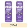 (2 pack) Joyburst Natural Energy Drink, Grape, 4 Count