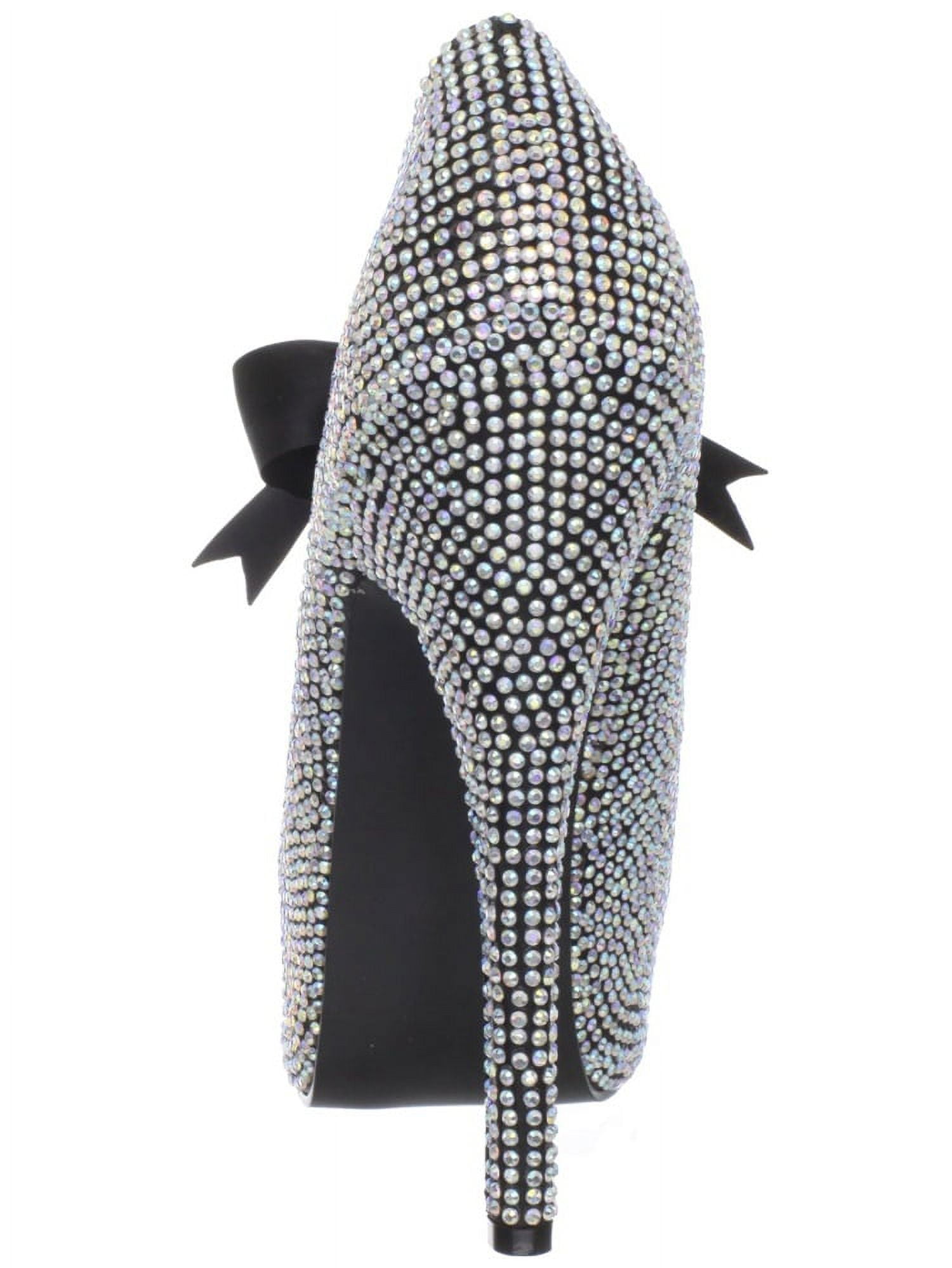 TEEZE-04R, Rhinestone With Ribbon Bow Tie - Walmart.com