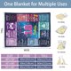 thumbnail image 2 of LHSHID Paready 18th Birthday Blanket Soft Flannel Throw Blanket Lightweight Cozy Birthday Blanket for Boys Girls Adults Comfortable Bed Blanket for Sofa Living Room Home Camping Couch 60x80in, 2 of 6