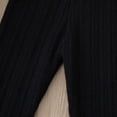 thumbnail image 7 of SGMVNU Girls Knit Pants High Waist Flare Leg Winter Warm Casual Trousers For Toddler Kids Age 2-8 Korean Style Comfortable Stretchy Kids Clothes(Size 7-8 Years,Black), 7 of 7