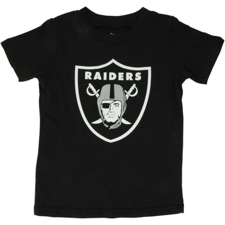 Oakland Raiders Toddler Team Logo T-Shirt - Black