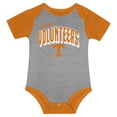 thumbnail image 2 of Newborn & Infant Tennessee Volunteers Dynamic Duo Bodysuit, Bib & Cuffed Knit Hat Set, 2 of 5