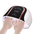 thumbnail image 4 of Lámpara de uñas LED UV de 120 W para dos manos, luz de uñas LED para uñas de gel con 54 piezas de cuentas de luz, lámpara de uñas de gel de curado rápido, secador de uñas adecuado para salón y uso, 4 of 5