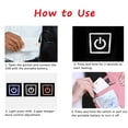 thumbnail image 6 of Sexy Dance Electric Heating Cotton Coat Men Women USB Charging Heated Jacket with Hood for Walking Camping Ice Fishing Snowb For Christmas, Birthday Gifts (10000mAH Power Supply Optional), 6 of 8