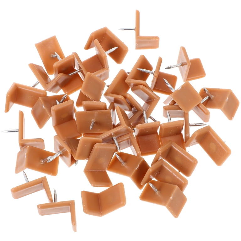 30Pcs Tack-in Plastic Drawer Glides, 16x11mm - Repair Kit For Sticky Or Damaged Dresser Drawers