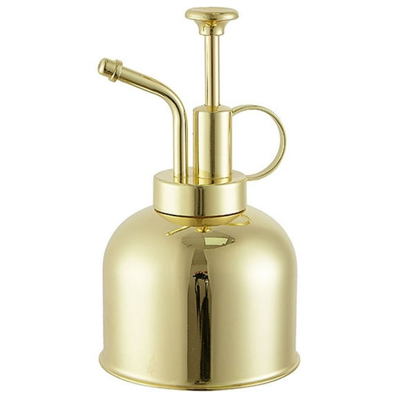 EQWLJWE Plant Mister, Stainless Steel Plant Mister Spray Bottle, Mini Plant Watering Can, Antique Spray Mister Fancy Plant Spritzer for Indoor Plants Succulents Orchids Air Plants Home Room Decor