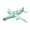 200 Air Early, variant on TISHITA 1/240 Craft DIY Assemble 4D Aviation Model for Collectibles Keepsake Display Transport Plane