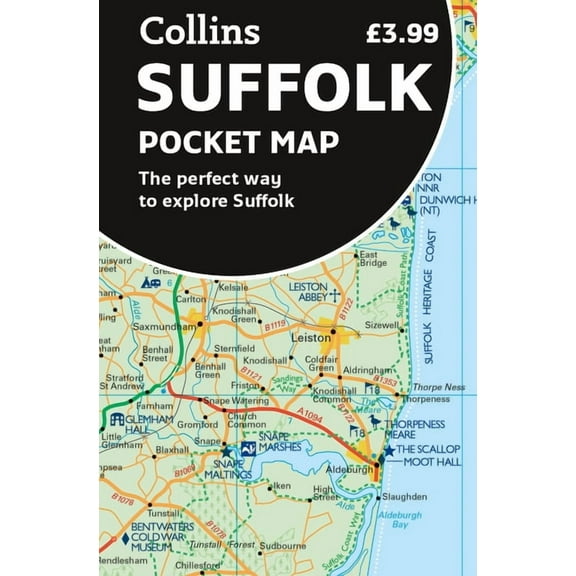 Suffolk Pocket Map : The perfect way to explore the Suffolk (Sheet map, folded)