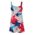 thumbnail image 5 of QATAINLAV American Flag Overalls for Women Casual Loose Fit Summer Linen Rompers Independence Day Short Jumpsuit with Pockets Blue L Ropa de Verano Para Mujer, 5 of 6