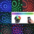 thumbnail image 2 of 2Pcs Sound Activated Lights with Remote Control Dj Lighting Disco Light Strobe Lamp for Home Room Dance Parties(US), 2 of 9