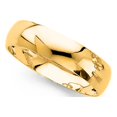 thumbnail image 1 of Precious Stars 14K Yellow Gold Lightweight 6-mm Men's Wedding Band, 1 of 2
