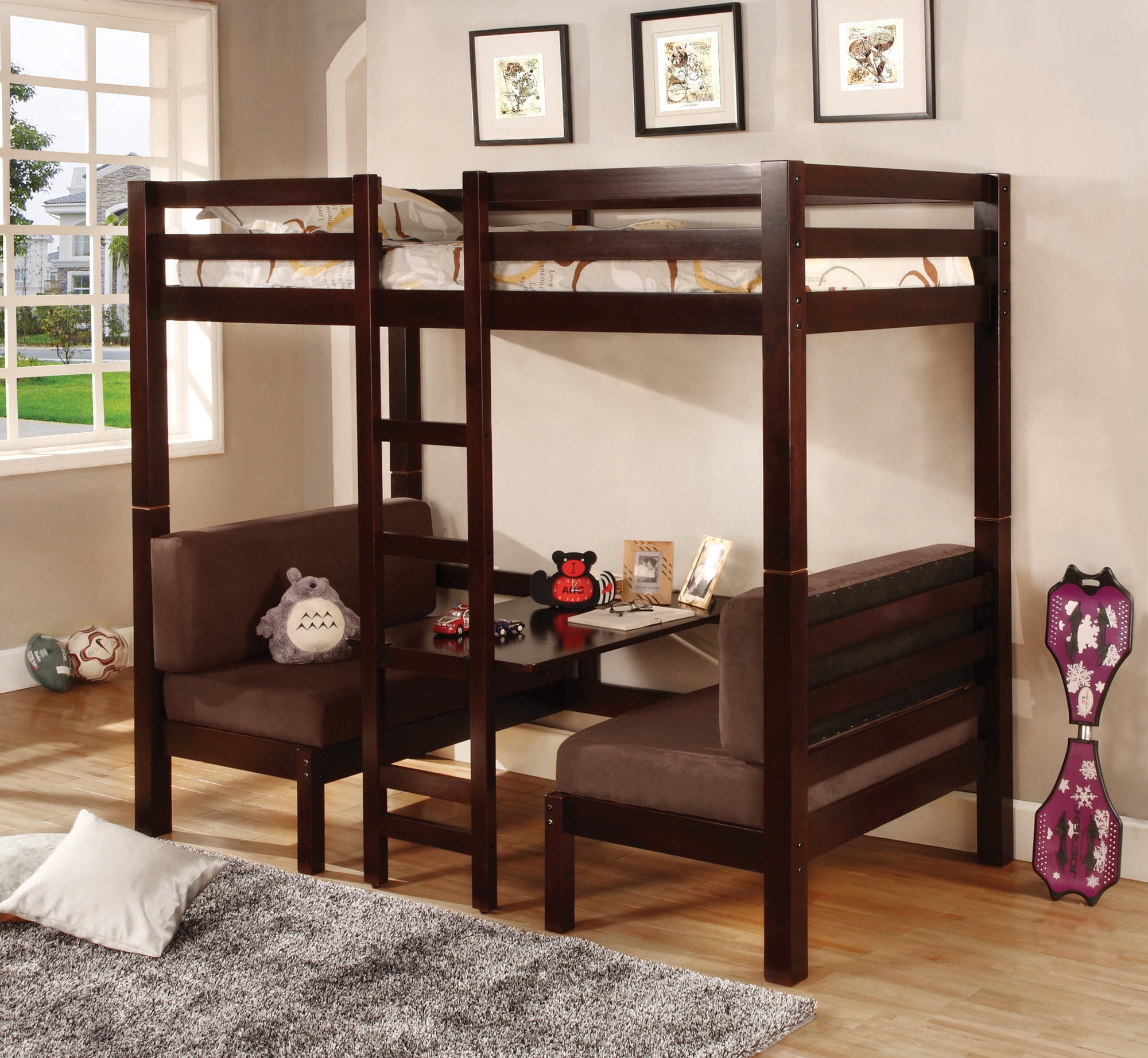 Image result for convertible twin bunk beds