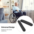 thumbnail image 4 of Reemplazo Del Cojín Del Brazo De La Silla De Ruedas, 1 Par De Espaciado Entre Orificios De 10 Cm Fácil Instalación Almohadillas De Reposabrazos De Esponja Para Silla De, 4 of 7