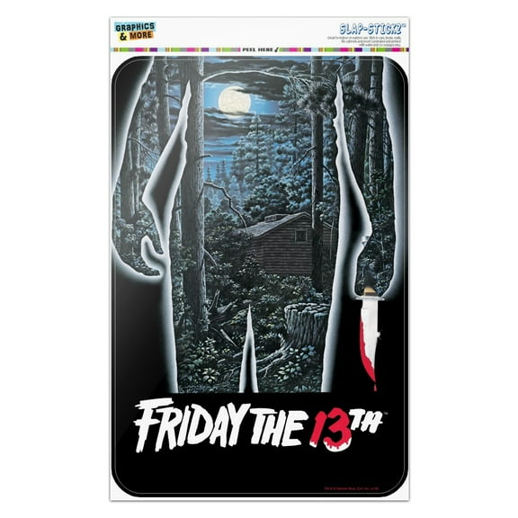 Friday the 13th Poster Home Business Office Sign