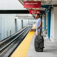 thumbnail image 2 of High Sierra Fairlead 28 Inch Wheeled Duffel Bag with Handle, Graphite Blue, 2 of 7