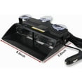 thumbnail image 2 of 16 LED Red Hazard Warning Light, Law Enforcement Warning Light, Flashing Strobe Emergency Light with Suction Cup, 12V, for Ceiling, Dashboard or Windshield Mounting., 2 of 5