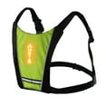 thumbnail image 1 of Huge Savings,Cycling Bicycle LED Wireless Turn Signal Light Vest Riding Night Guiding,PENDANE,dark grey, 1 of 4