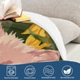 thumbnail image 5 of 50x60 inch Crystal Fleece & Arctic Fleece Blanket Soft Bed Throws for Home or Camping Various Colors Cat, 5 of 7