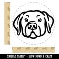 thumbnail image 2 of Labrador Retriever Dog Head Rubber Stamp for Scrapbooking Crafting Stamping - Large 1-1/4 Inch, 2 of 7