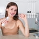 thumbnail image 4 of Toystoory 4 piezas de punta de hilo de agua cabezal de recarga profesional accesorios de baño para el hogar interior reemplazo para WP-100 Suministros de limpieza para el hogar Blanco + Negro Toystoory HA004668-01, 4 of 6