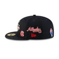 thumbnail image 7 of Men's-New Era  Navy Atlanta Braves 59FIFTY 2025 ASG Logos Fitted Hat, 7 of 7