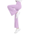 thumbnail image 6 of ZBSOKO Girls Yoga Pants High Waisted Stretch Full Length Flare Leggings Solid Color Pull On Athletic Trousers 3-15Y Workout Fashion Pant, 6 of 6