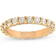 thumbnail image 1 of 2ct Diamond Eternity Ring 14k Yellow Gold Womens Anniversary Band, 1 of 1