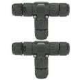 thumbnail image 4 of Waterproof 3-Way T-Type Junction Box Connectors for Outdoor LED Power, 2 Pieces, 3-Wire Connection, 4 of 8