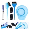 thumbnail image 3 of 5Pcs Practical Hair Dye Tool Kit Complete Hair Coloring Set Useful DIY Dyeing Tool Set Portable Hair Tinting Tool for Home Salon (Blue), 3 of 8