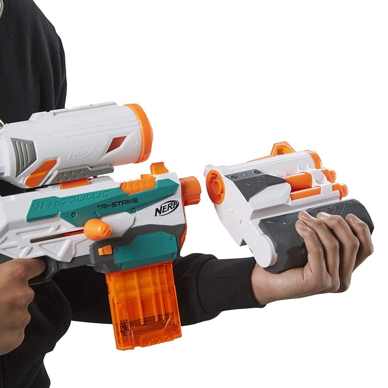 「ナーフ N-ストライク モジュラス TRI ストライク」 Nerf Modulus Tri-Strike - Walmart.com