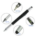thumbnail image 4 of Multi-word 6 in 1 Multi Function Tool Ballpoint Pen with Ballpoint, Ruler, Screwdriver, A Flat Head, Touch-Screen Pen (3 PCS,Black), 4 of 4