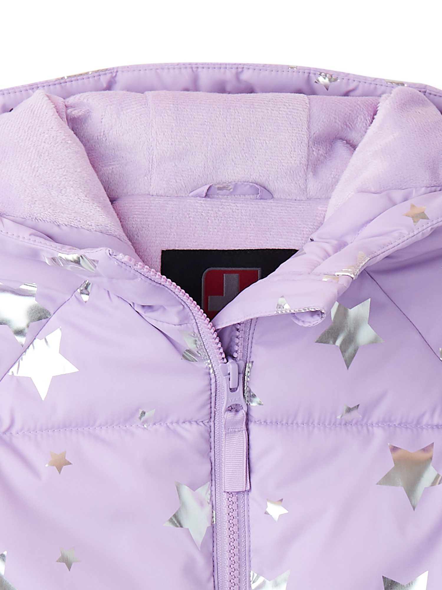 Swiss Tech Girls Winter Puffer Jacket with Hood, Sizes 4-18 & Plus - image 4 of 4