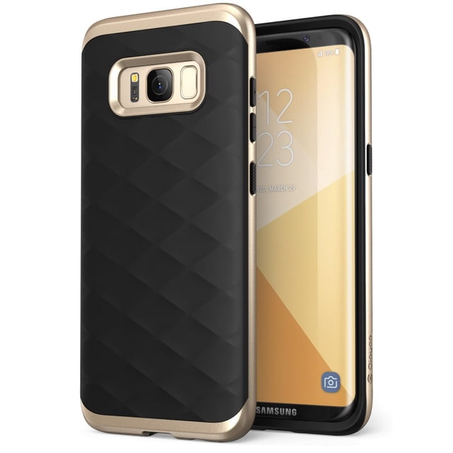 Clayco Hera Tri-Layer Defense Case For Galaxy S8+ Plus With Built-in Screen Protector