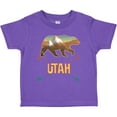 thumbnail image 3 of Inktastic Utah Vacation Bear Silhouette Boys or Girls Toddler T-Shirt, 3 of 5