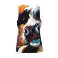 thumbnail image 5 of Haiem Cow Men Workout Tank Top Gym Bodybuilding Sleeveless Muscle T Shirts Athletic Tank Breathable Workout Shirt-Medium, 5 of 9