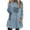 Blue, variant on ShiShine Oversized Hoodie for Women Comfy Soft Plush Home Sweatshirt Pullover Cute Warm Wearable Blanket Pajamas