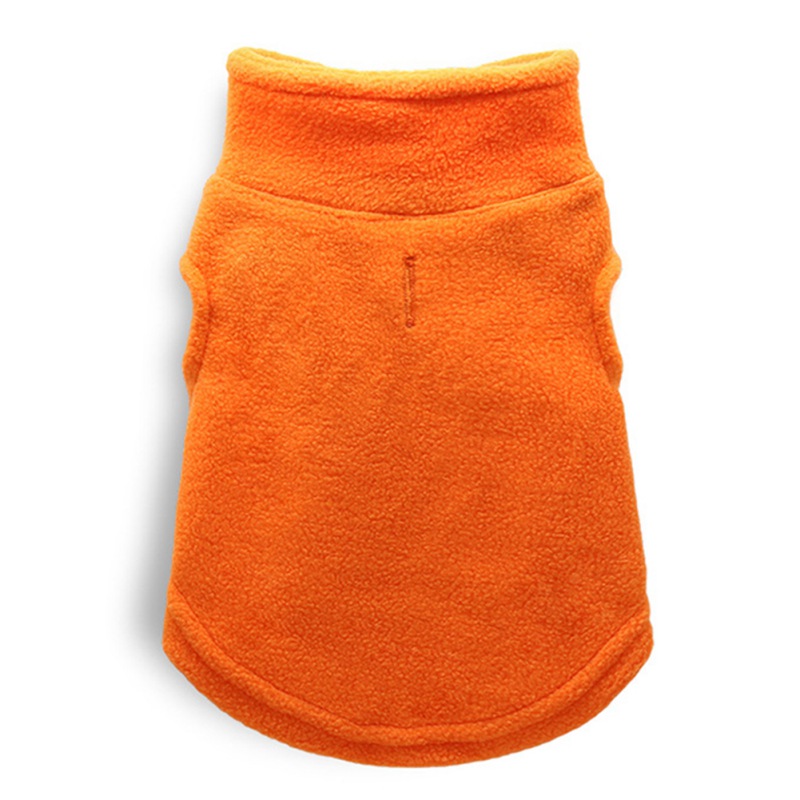 Stretch Fleece Vest Dog Sweater Warm Pullover Fleece Dog Jacket With